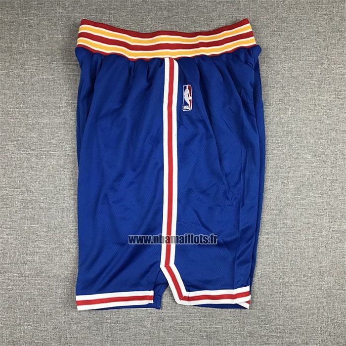 Short Golden State Warriors Classic Edition 2021-22 Bleu